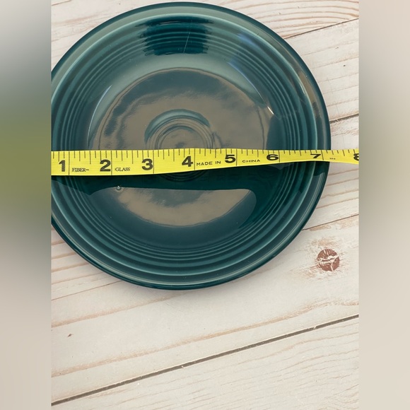 Fiestaware Saucer & Salad Plate Juniper Lot Of 2 Fiesta Ware -SEE DESCRIPTION - Picture 5 of 9